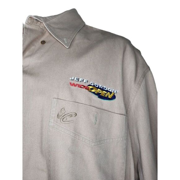 Chase Raceway Vintage Jeff Gordon Button‎ Up Sz XL Shirt Men - Picture 2 of 8